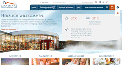 Desktop Screenshot of maximare.com